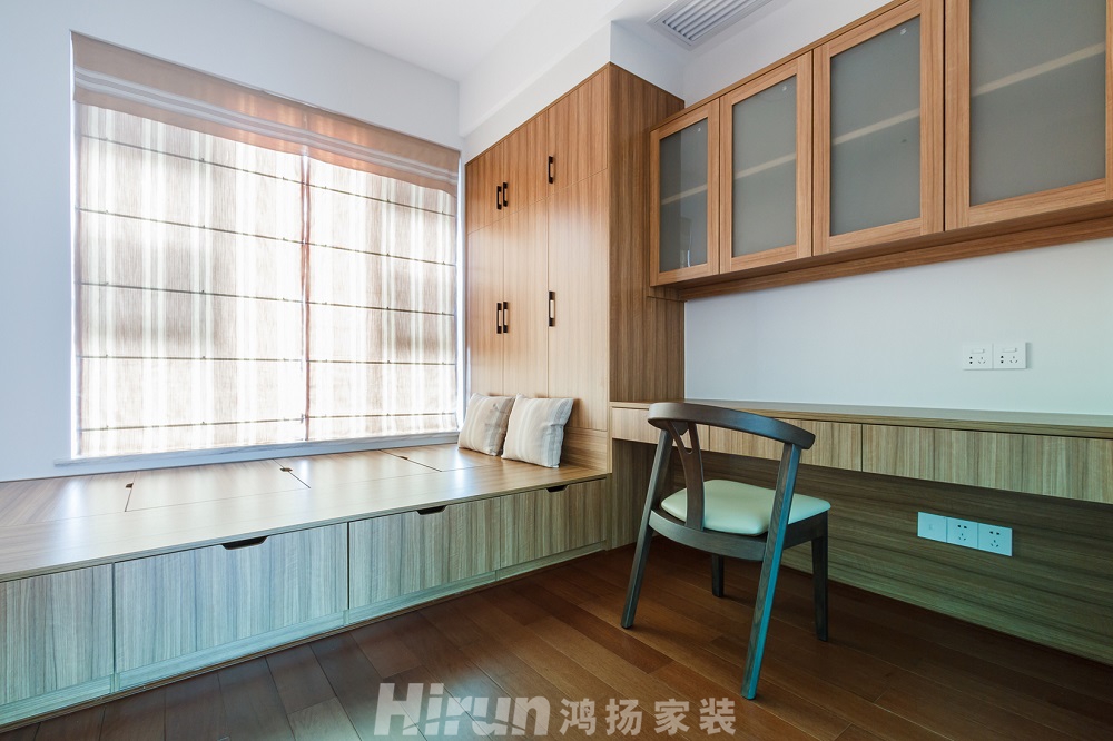 雅和苑118㎡北歐之光三居室 裝修案例效果圖-8