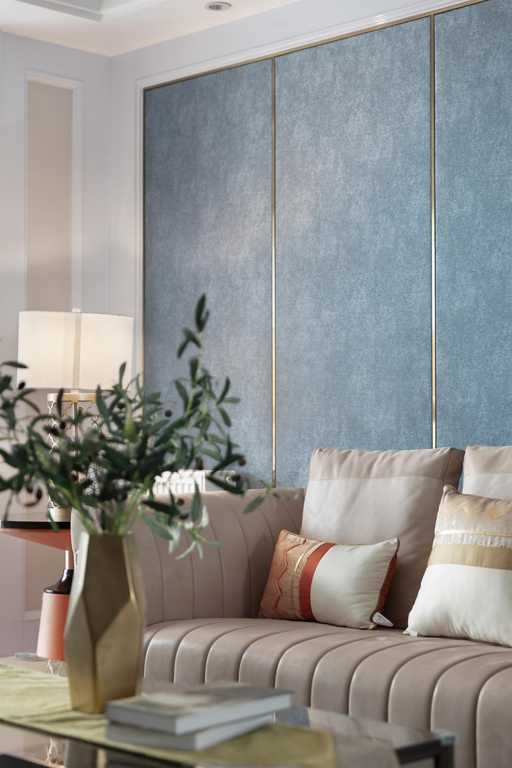 建發中央公園160㎡新裝飾主義四居室 裝修案例效果圖-SWSY2020-8