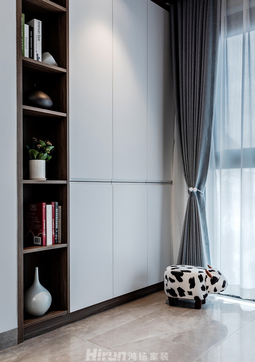 東方明珠180㎡雅致現(xiàn)代大平層 裝修案例效果圖-東方明珠-14