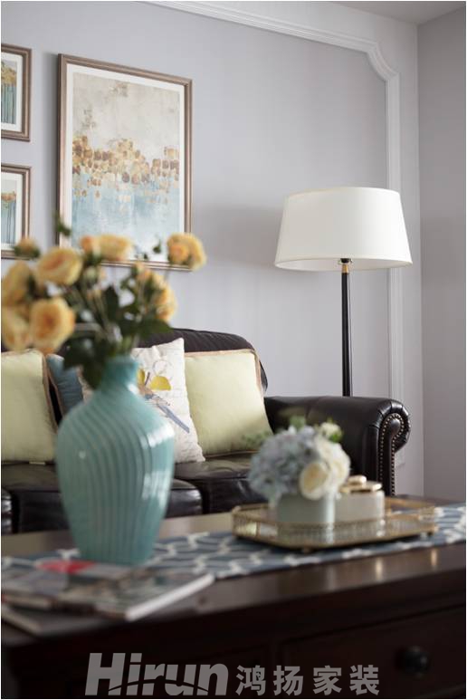 五礦萬境園140㎡新裝飾主義三居室 裝修案例效果圖-圖片5