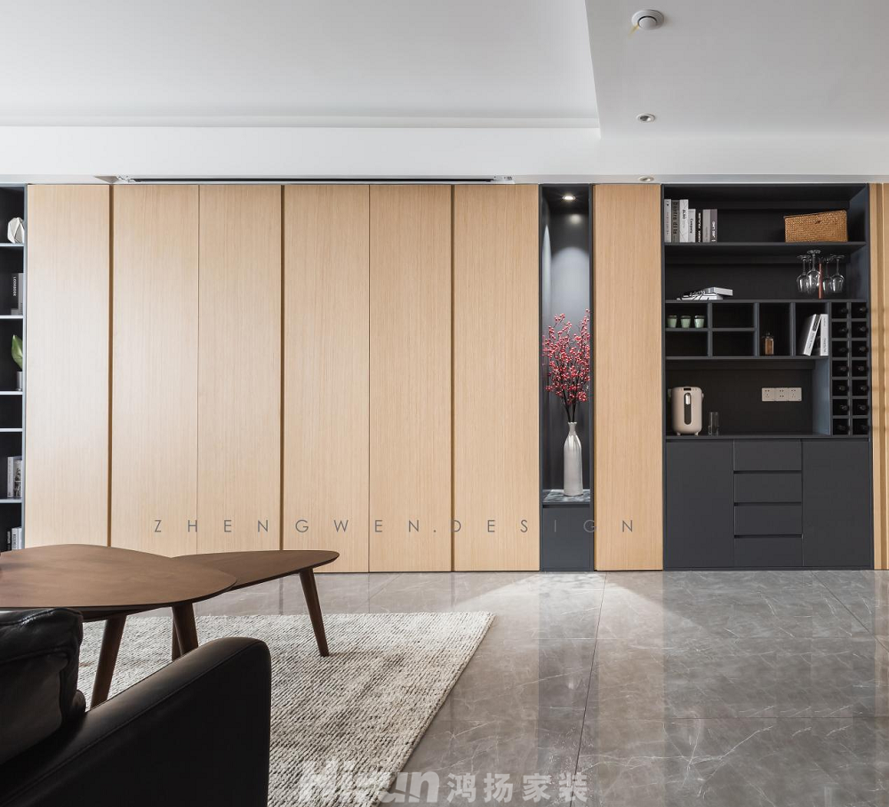 建發央著135㎡北歐之光四居室 裝修案例效果圖-圖片 4