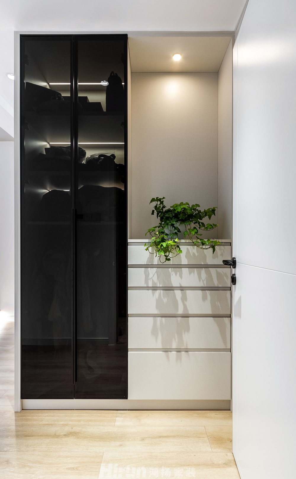 北辰三角洲118㎡北歐之光三居室 裝修案例效果圖-012