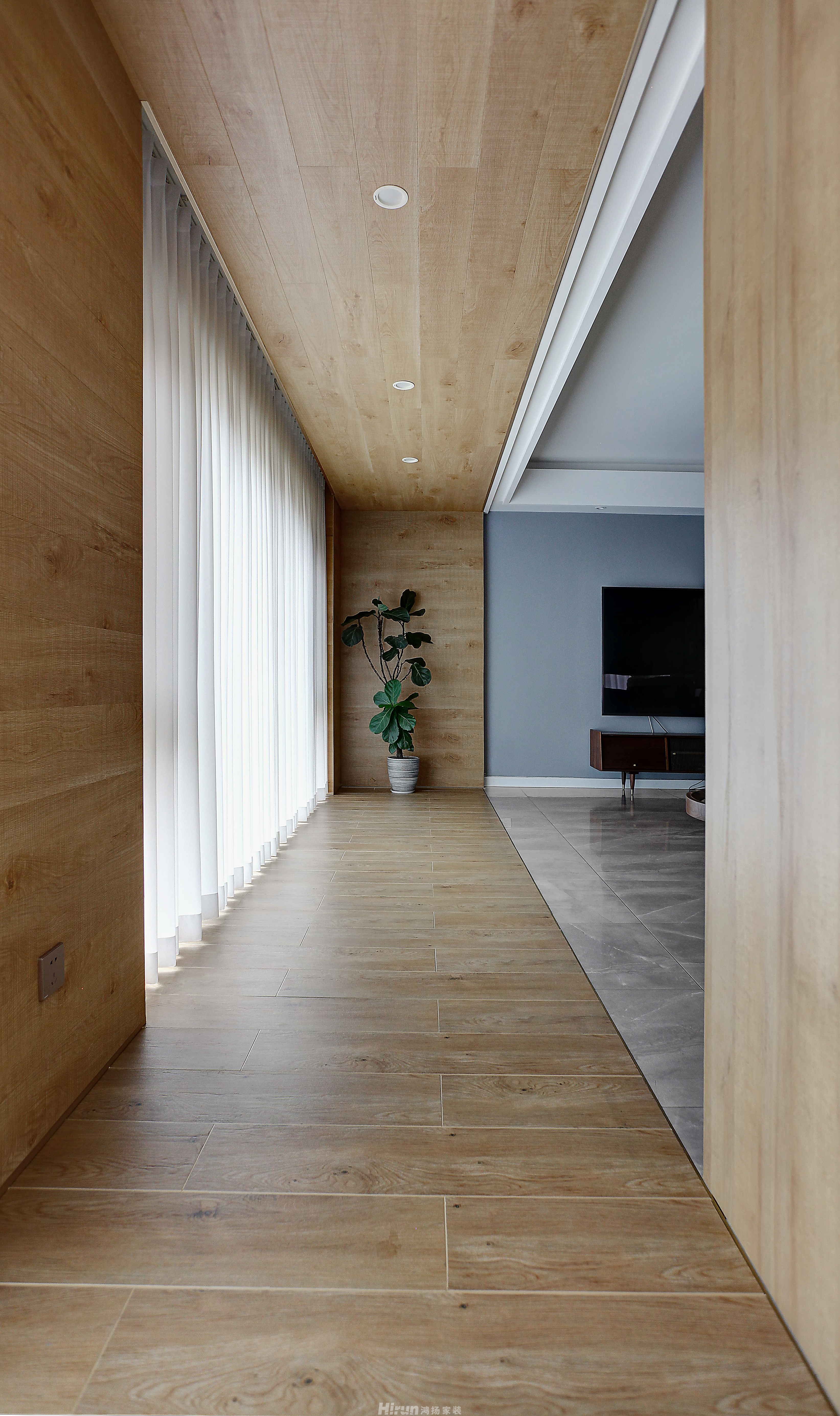 中城麗景香山140㎡極簡詫寂三居室 裝修案例效果圖-7.jpg處理_看圖王