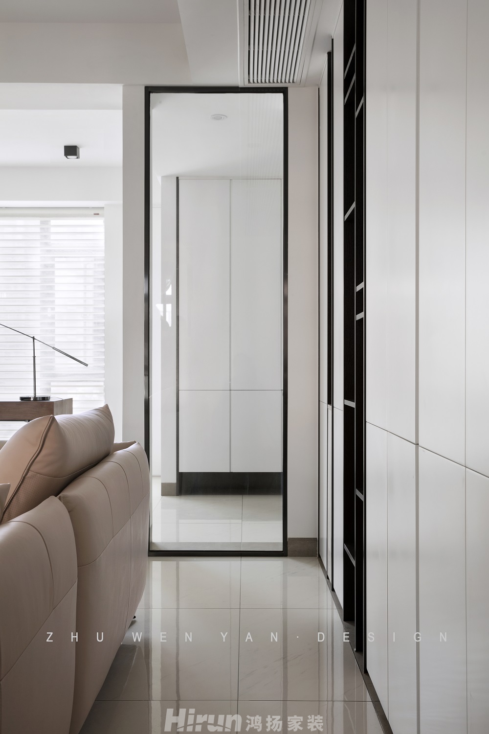 奧林匹克花園130㎡雅致現代四居室 裝修案例效果圖-7