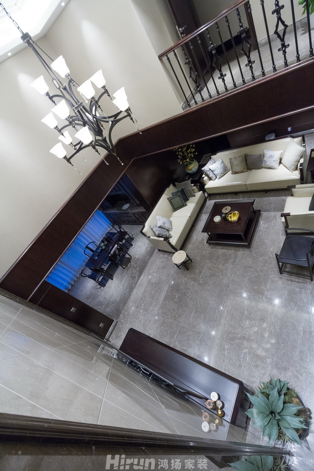 王府·譽(yù)峰380㎡復(fù)合寫(xiě)意復(fù)式 裝修案例效果圖-小品細(xì)節(jié) (5)