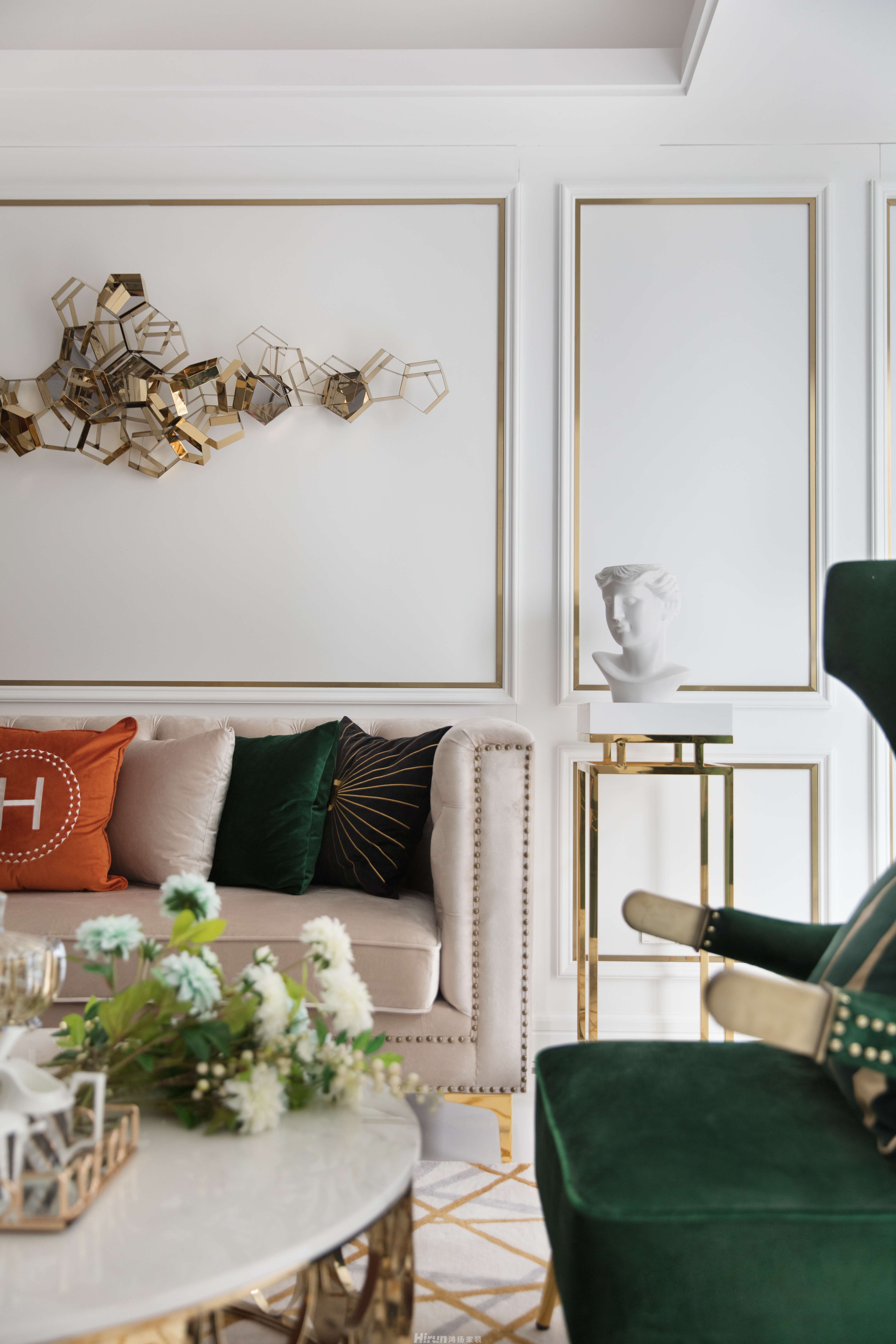 萬博匯140㎡新裝飾主義三居室 裝修案例效果圖-swsy2019_7_看圖王