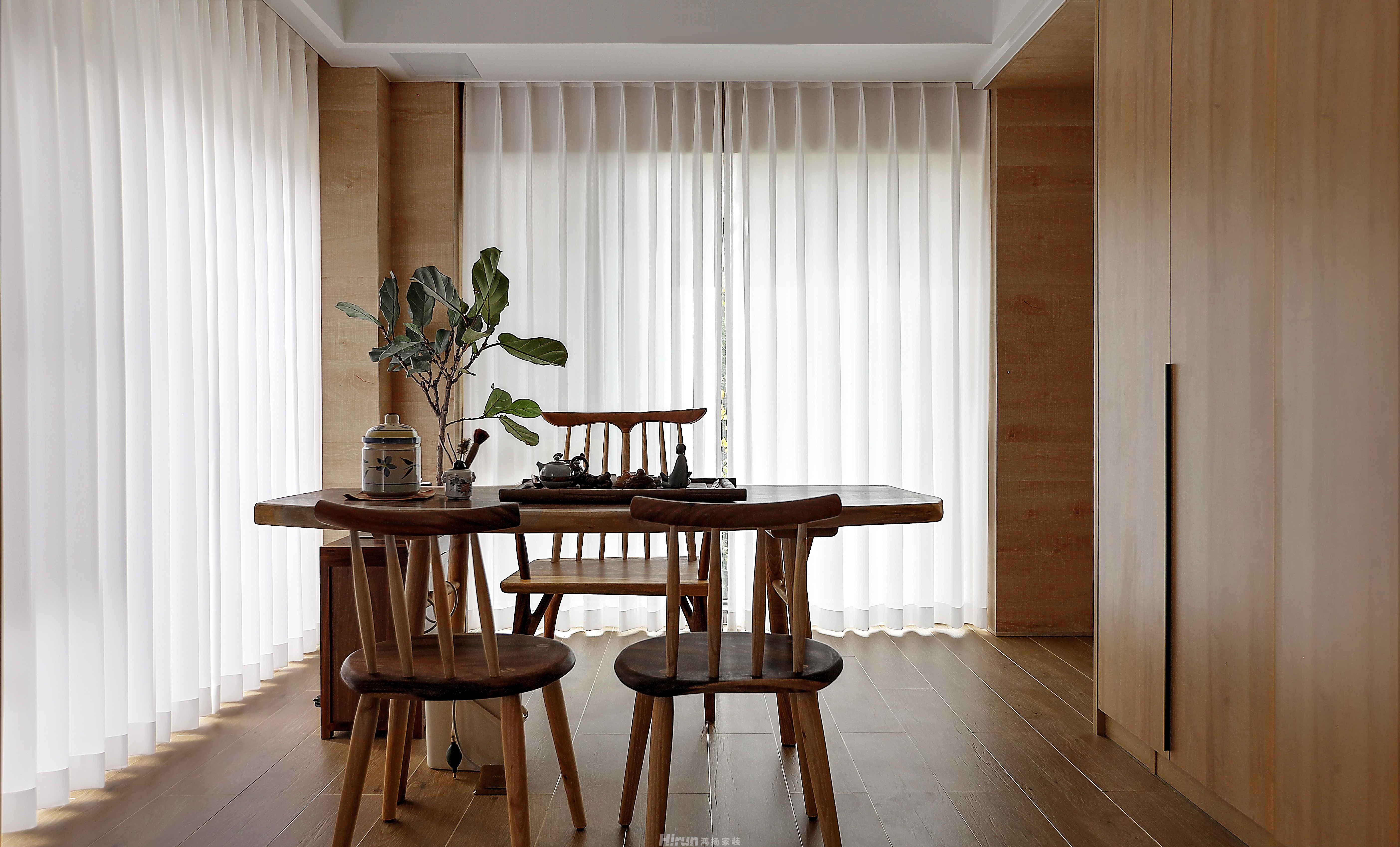 中城麗景香山140㎡極簡詫寂三居室 裝修案例效果圖-11.jpg處理_看圖王