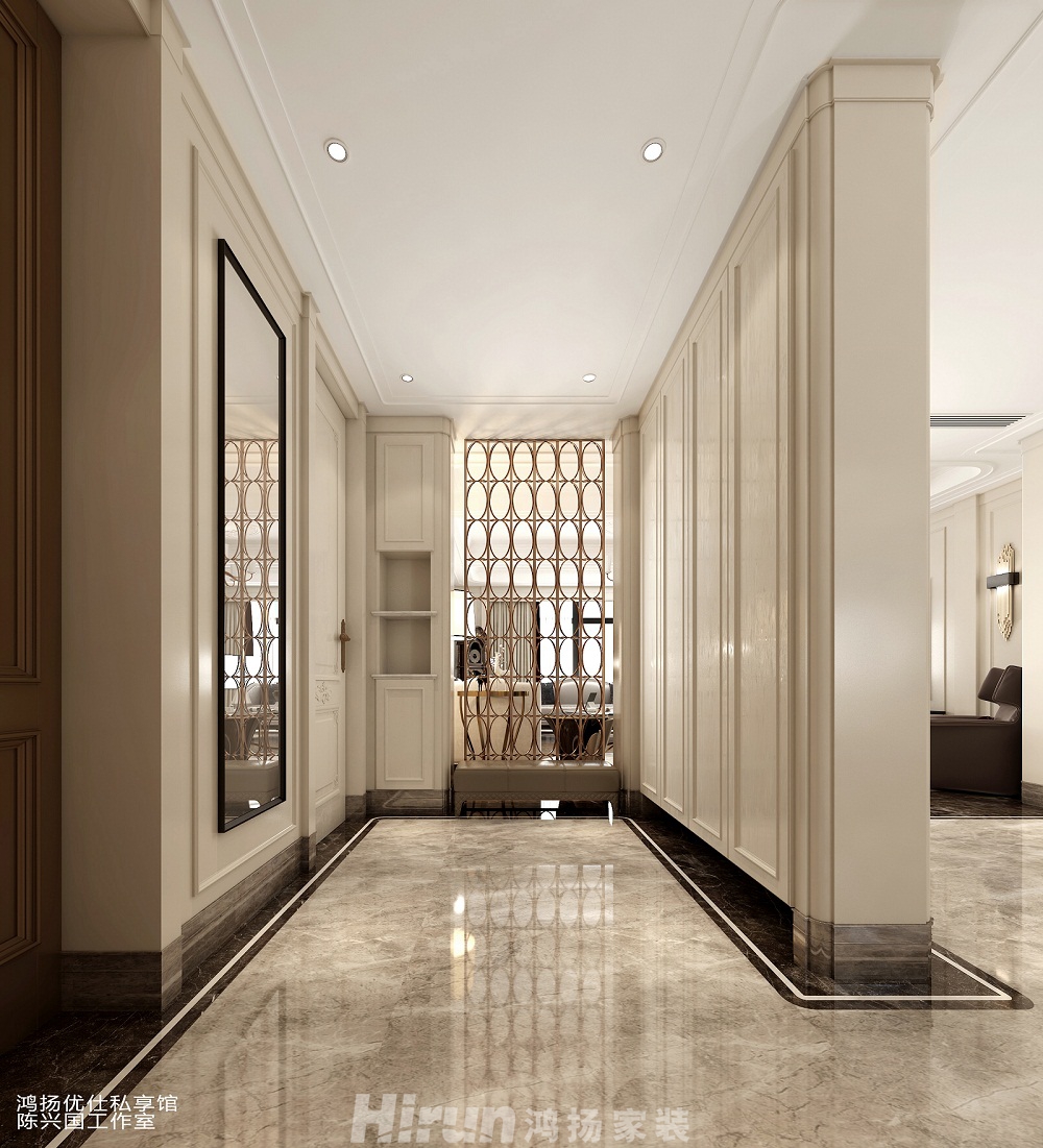 達(dá)美溪湖灣200㎡輕歐簡(jiǎn)美大平層 裝修案例效果圖-A132395268419241