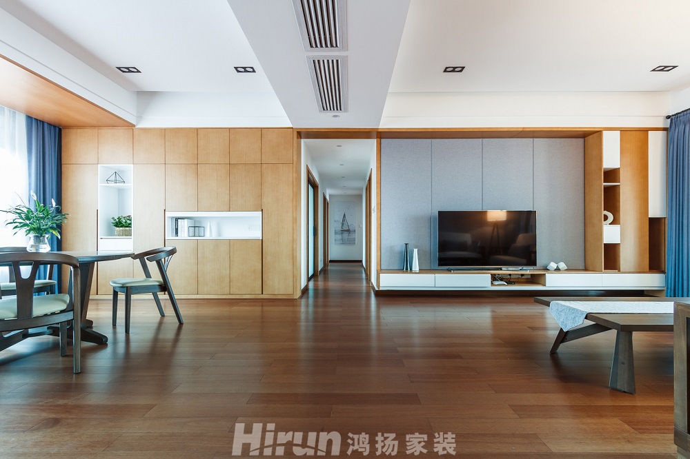 雅和苑118㎡北歐之光三居室 裝修案例效果圖-2