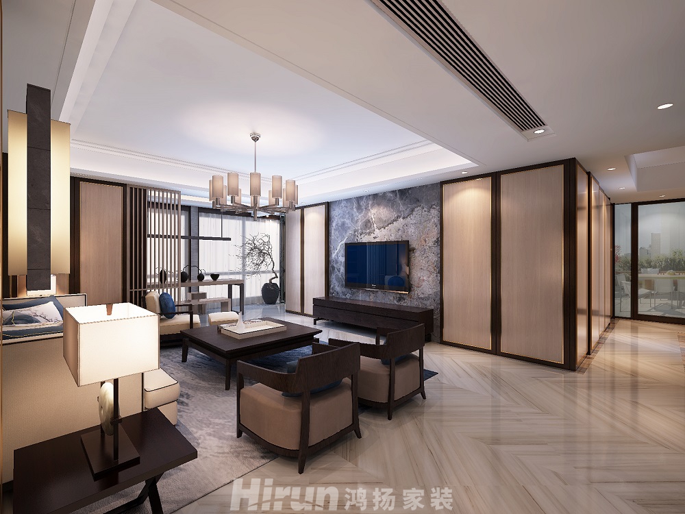 第六都200㎡復合寫意大平層 裝修案例效果圖-33 副本副本