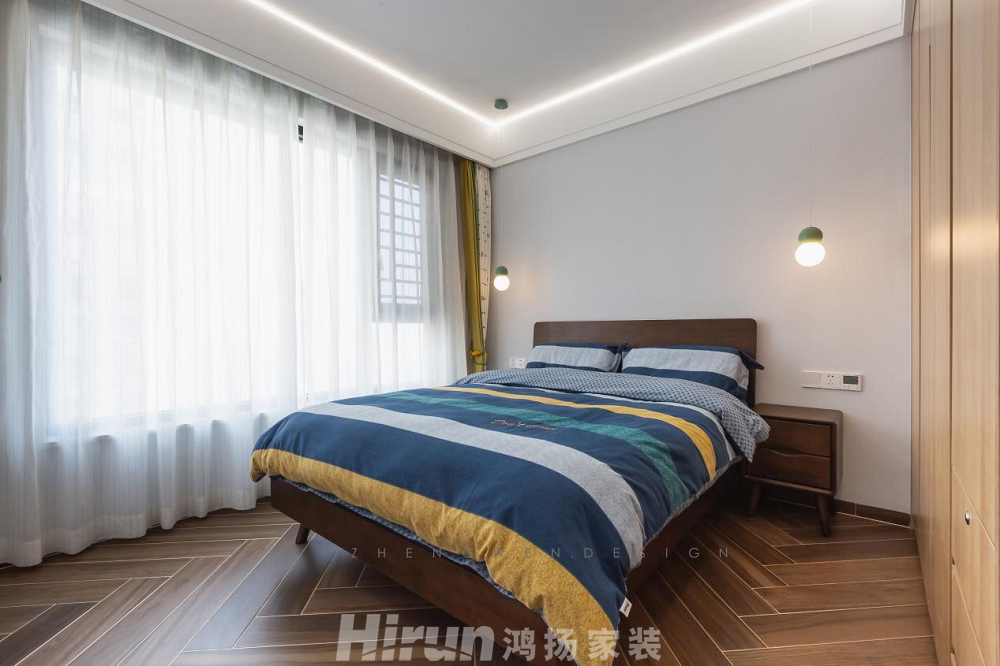 建發央著135㎡北歐之光四居室 裝修案例效果圖-圖片 10