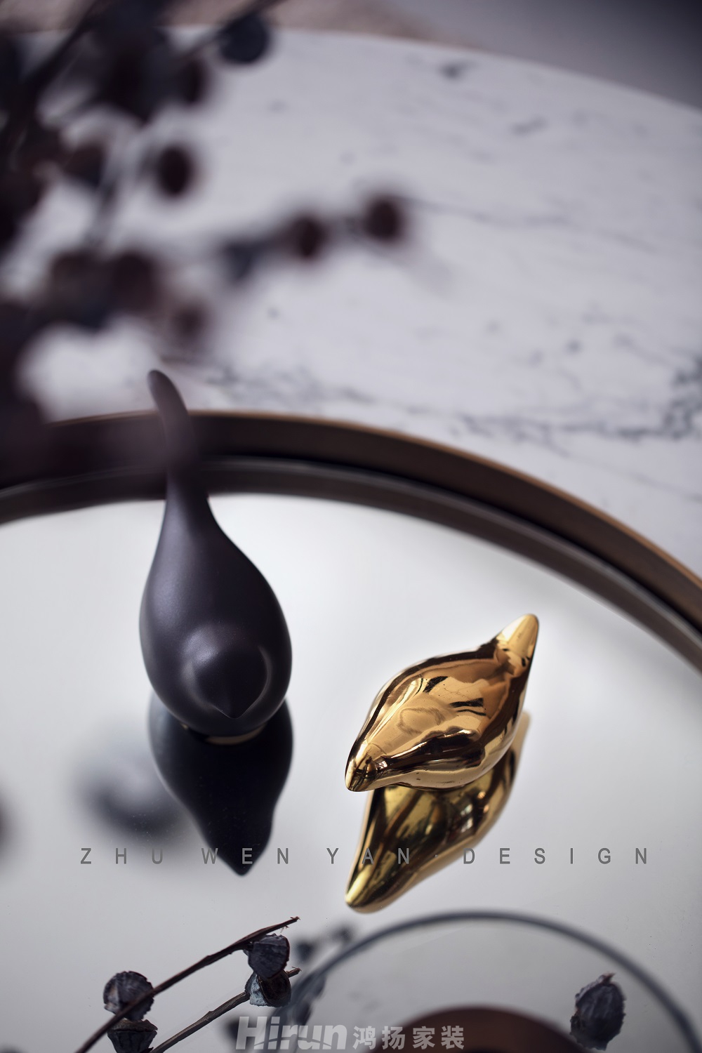 奧林匹克花園130㎡雅致現代四居室 裝修案例效果圖-12