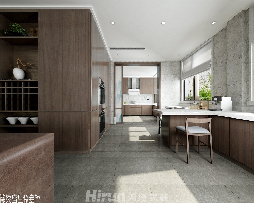 深業堤亞納灣480㎡江南印象別墅 裝修案例效果圖-N132395338629686