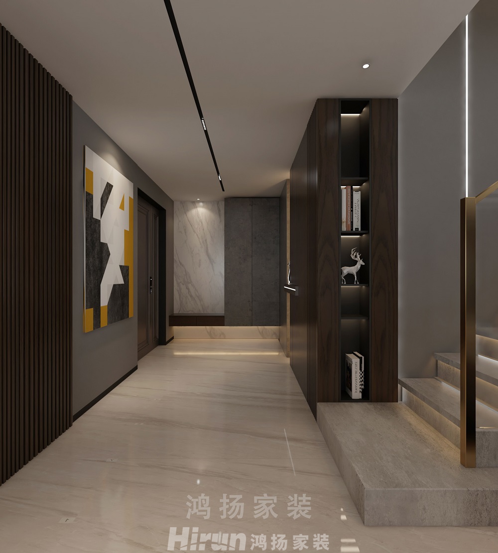 萬(wàn)科紫臺(tái)230㎡雅致現(xiàn)代大平層 裝修案例效果圖-T132497085979195