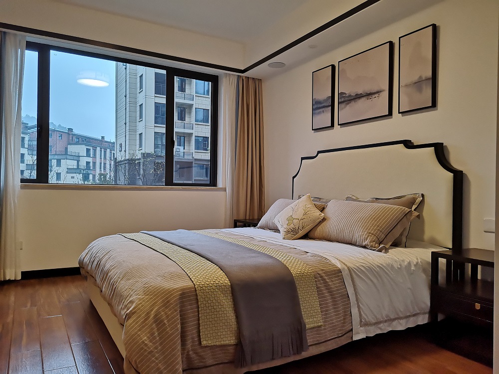 梅溪香山160㎡復合寫意四居室 裝修案例效果圖-上屋攝影｜梅溪香山 ( (4)