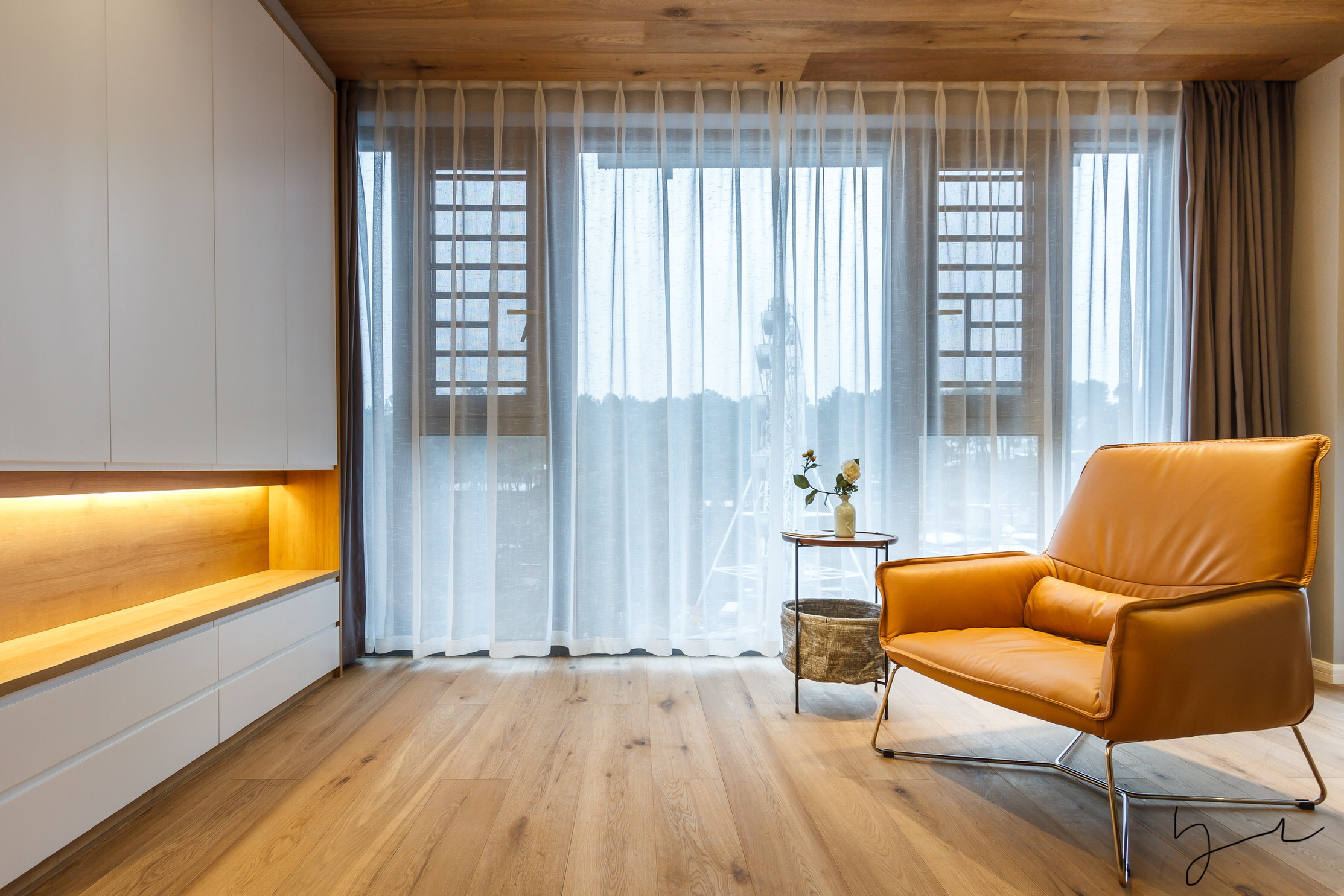 五礦萬境園150㎡北歐之光四居室 裝修案例效果圖-2