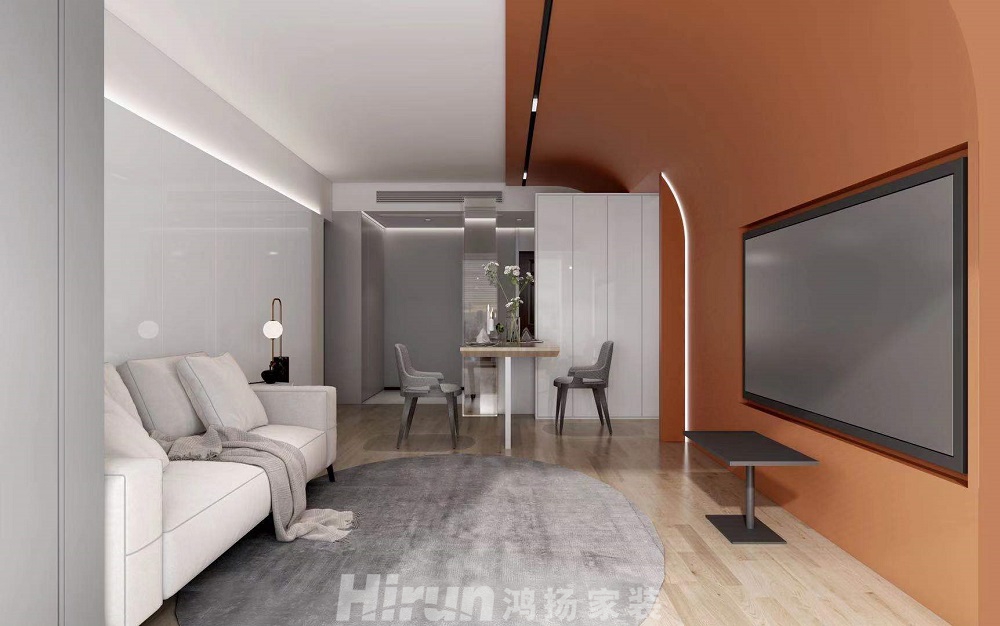 北辰三角洲100㎡優雅繽紛三居室 裝修案例效果圖-83d95d9888d005147417fdbf4913c0e