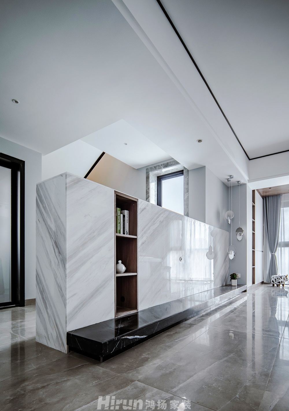 東方明珠180㎡雅致現(xiàn)代大平層 裝修案例效果圖-東方明珠-12