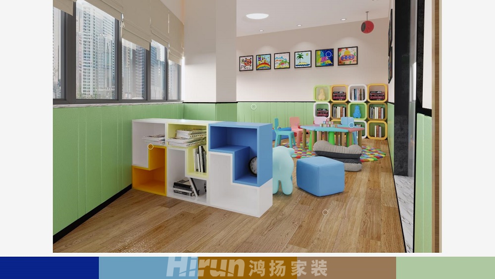 東城時代廣場800㎡商鋪 裝修案例效果圖-8