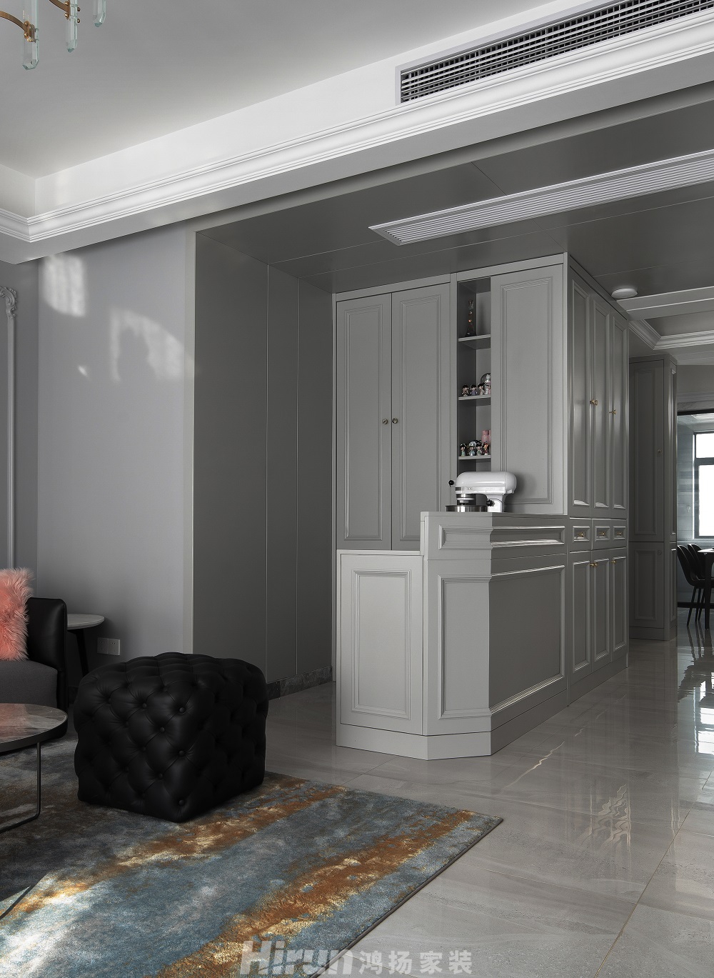 艾美瀟湘260㎡雅致現(xiàn)代大平層 裝修案例效果圖-04