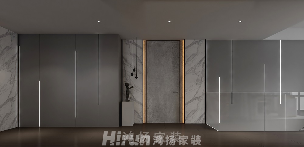 萬(wàn)科紫臺(tái)230㎡雅致現(xiàn)代大平層 裝修案例效果圖-S132497086026383