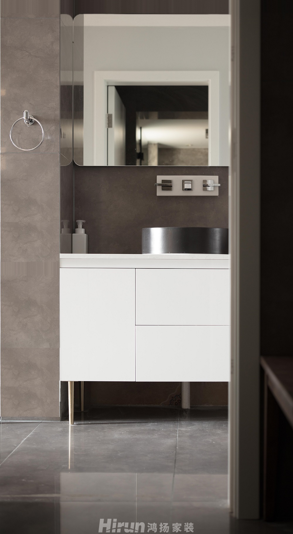 天一康園140㎡雅致現(xiàn)代四居室 裝修案例效果圖-swsy2018_8