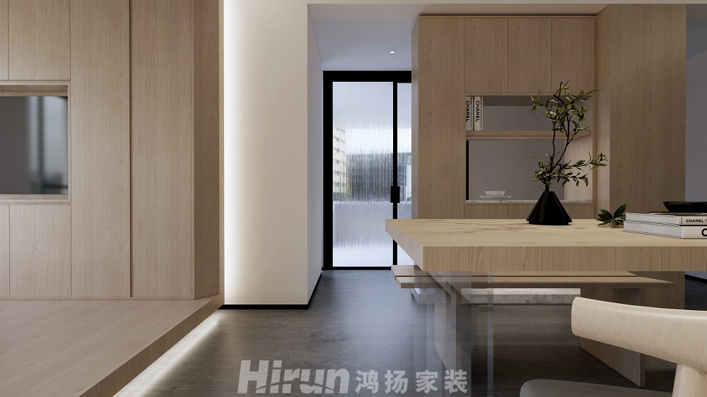 鑫遠翡麗都80㎡北歐之光二居室 裝修案例效果圖-2 (3)