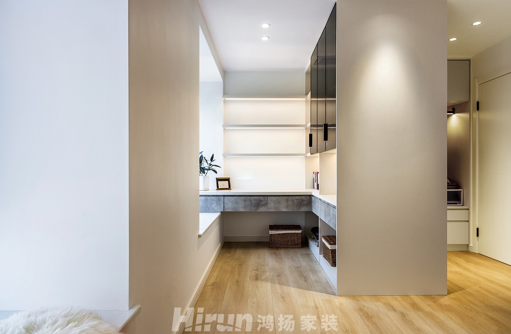 北辰三角洲118㎡北歐之光三居室 裝修案例效果圖-014