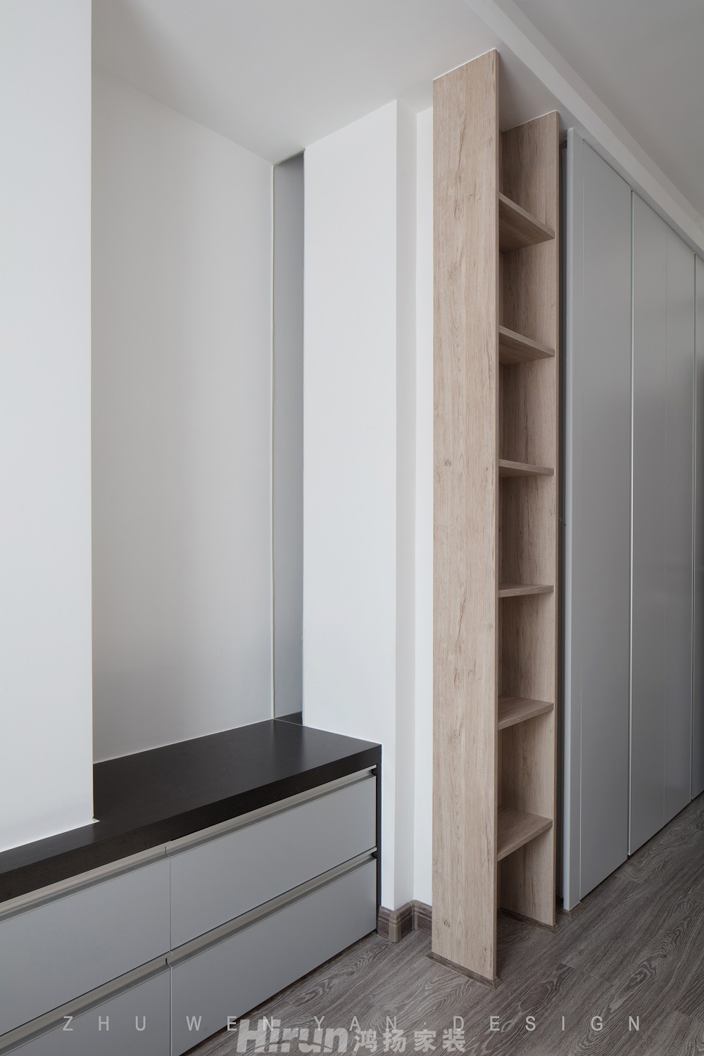 奧林匹克花園130㎡雅致現代四居室 裝修案例效果圖-16