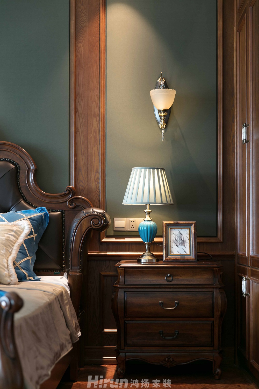 保利國際廣場370㎡歐美香頌大平層 裝修案例實景圖-09