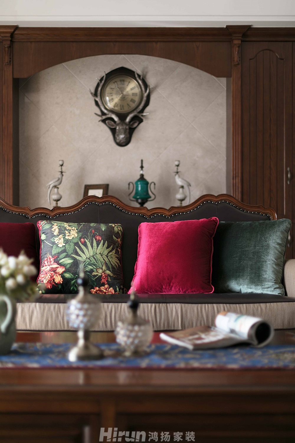 中天棲溪里177㎡歐美香頌四居室 裝修案例實景圖-06