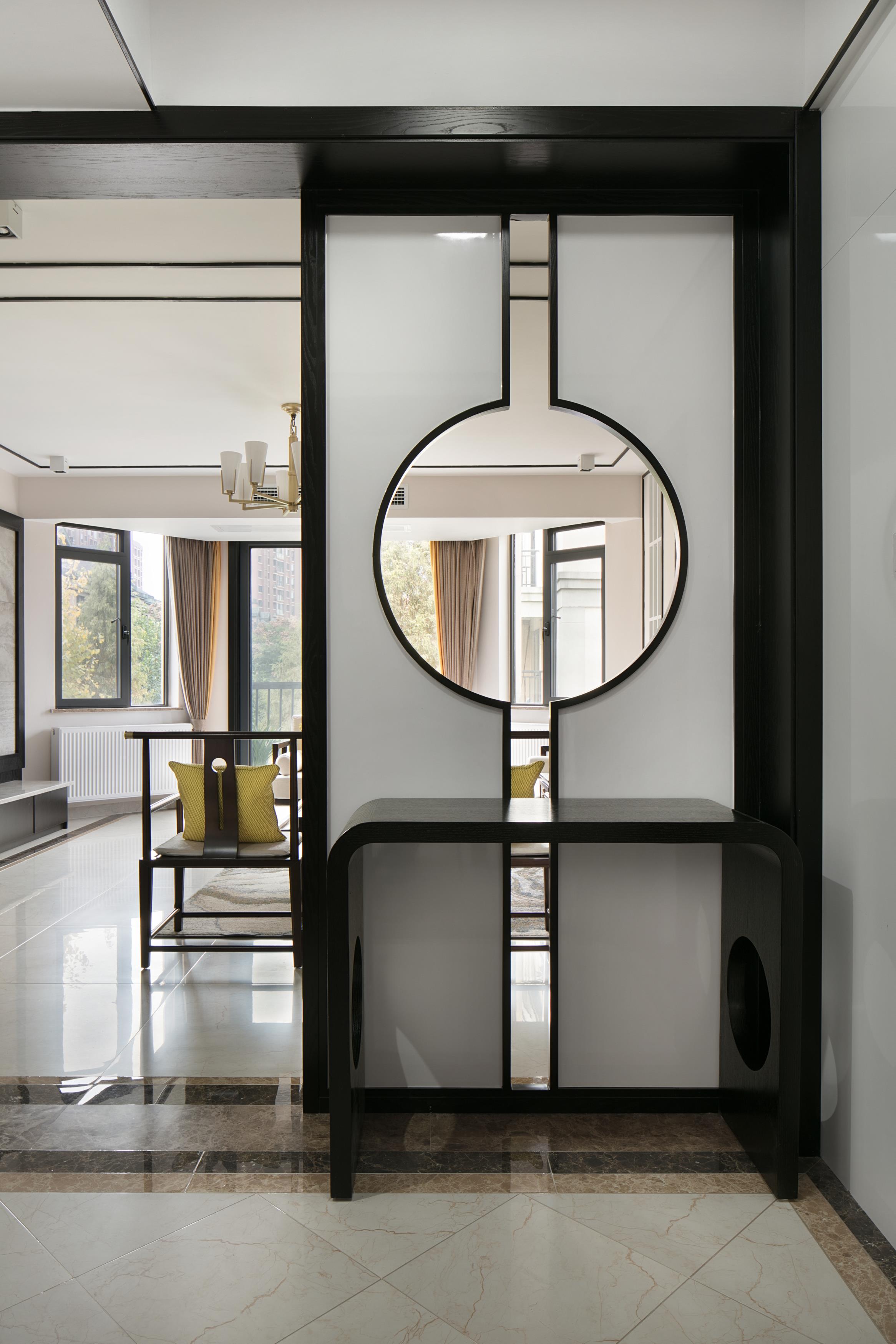 綠城桂花城150㎡復合寫意四居室 裝修案例效果圖-swsy2017_5