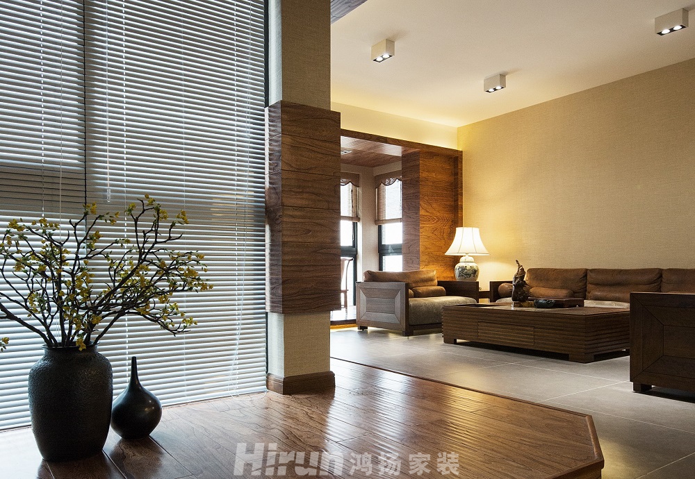 長房白沙灣160㎡寫意木構四居室 裝修案例效果圖-(封面)