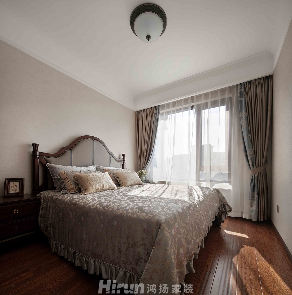 中天棲溪里177㎡歐美香頌四居室 裝修案例實景圖-08