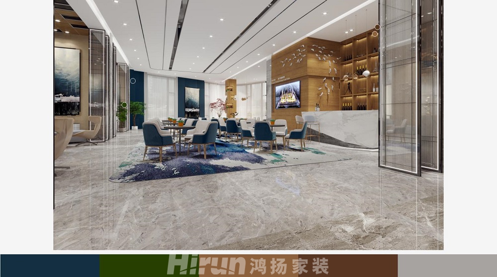 東城時代廣場800㎡商鋪 裝修案例效果圖-6