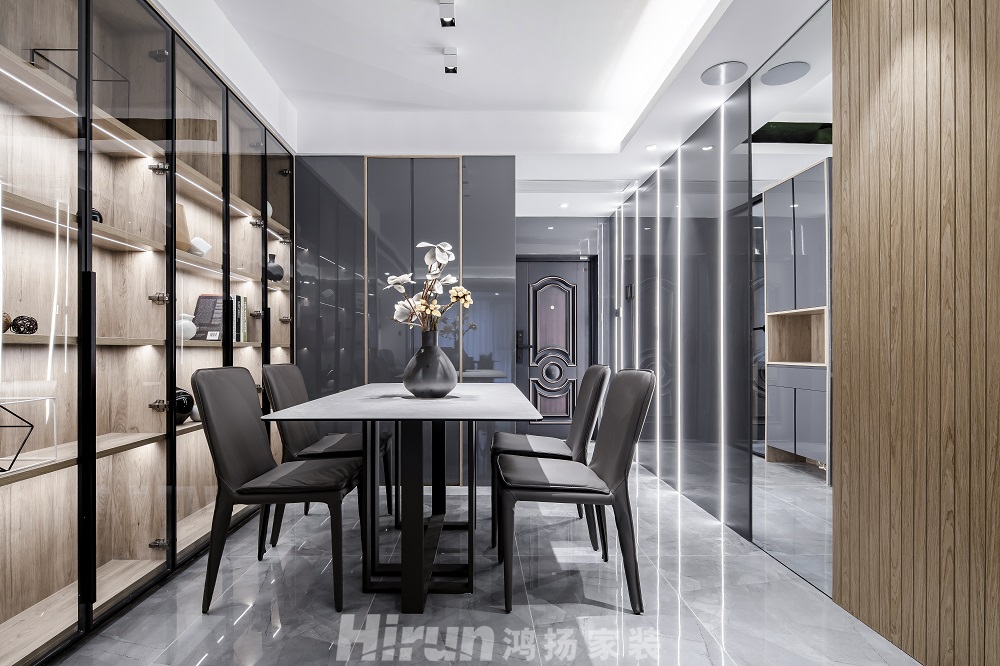 梅溪青秀 115㎡雅致現代三居室 裝修案例效果圖-_Z6A9979-HDR