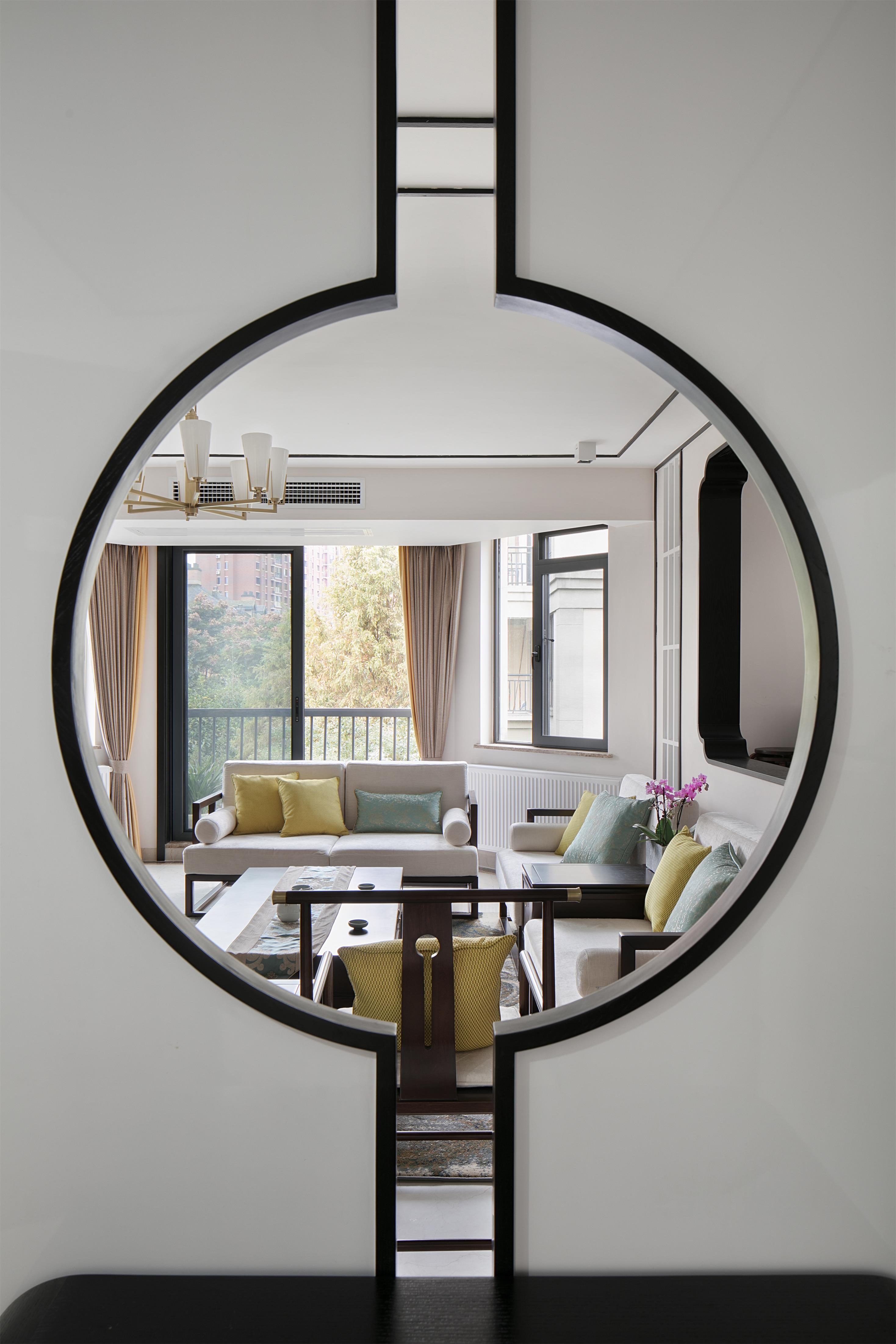 綠城桂花城150㎡復合寫意四居室 裝修案例效果圖-swsy2017_6