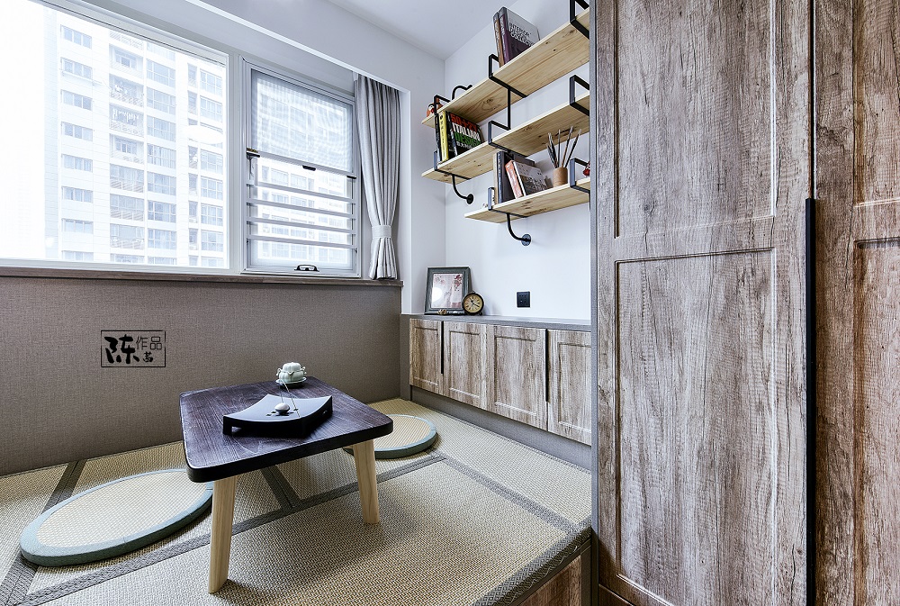 北辰三角洲136㎡工業再造四居室 裝修案例效果圖-015