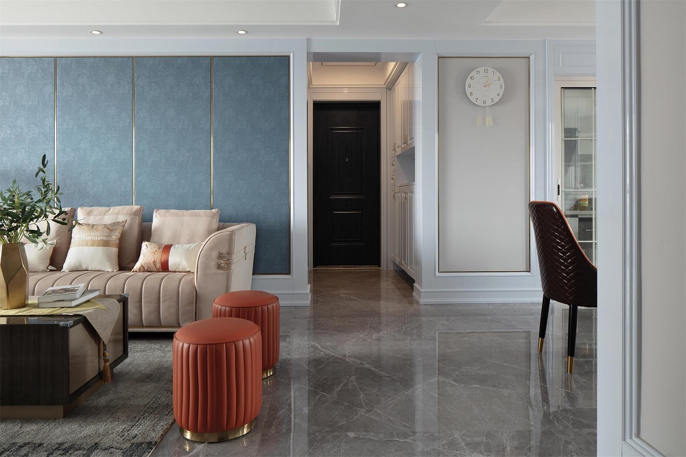 建發中央公園160㎡新裝飾主義四居室 裝修案例效果圖-SWSY2020-2