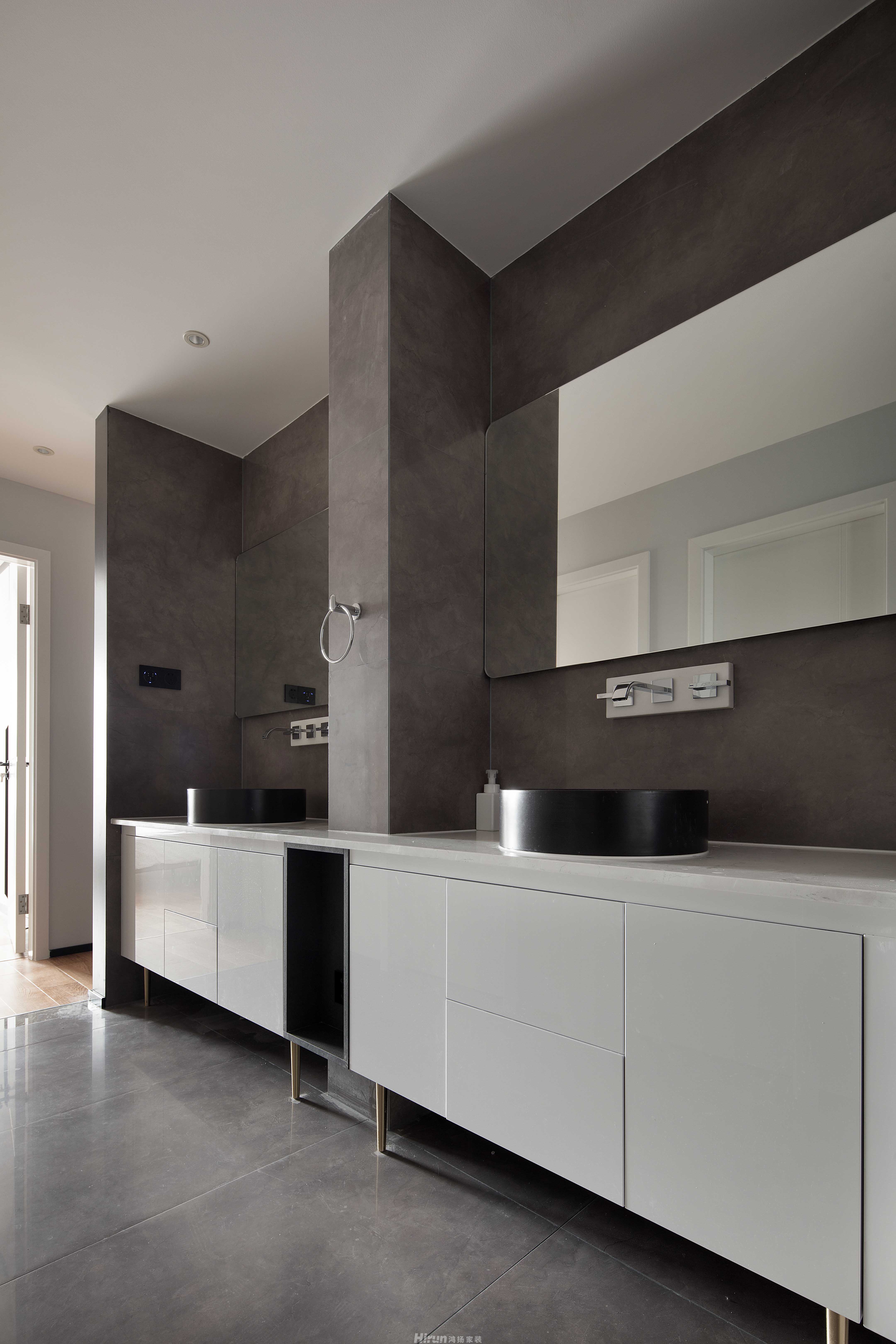 天一康園140㎡雅致現(xiàn)代四居室 裝修案例效果圖-swsy2018_7