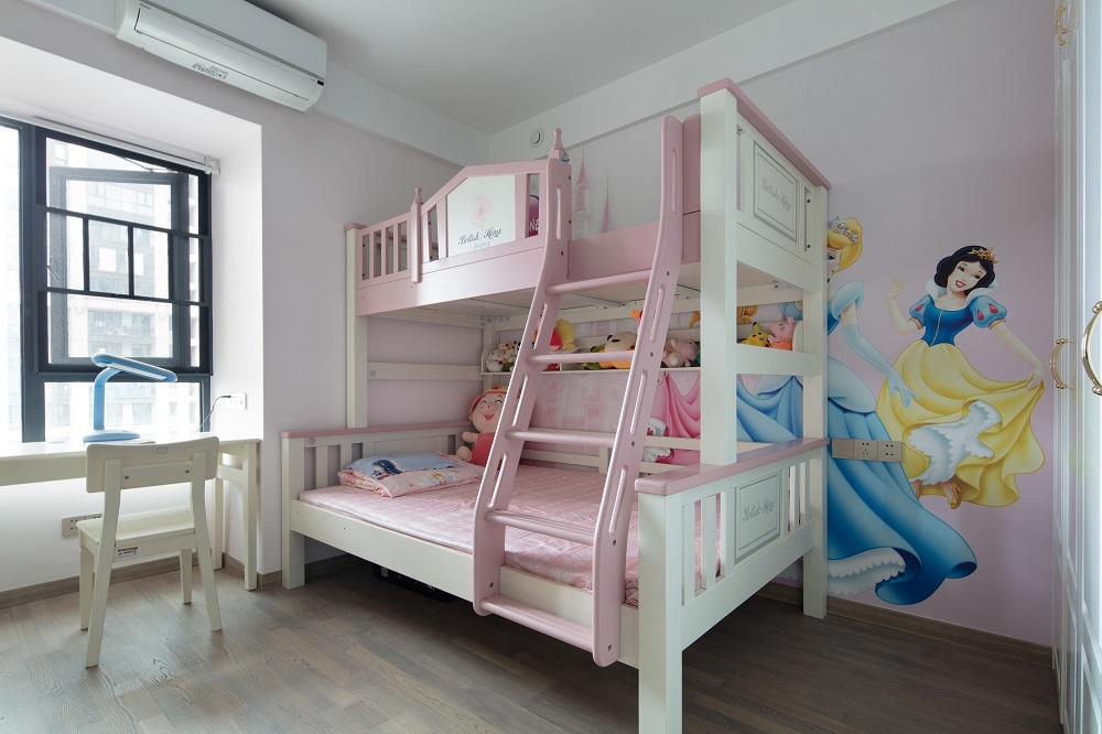 建發中央公園160㎡新裝飾主義四居室 裝修案例效果圖-SWSY2020-11