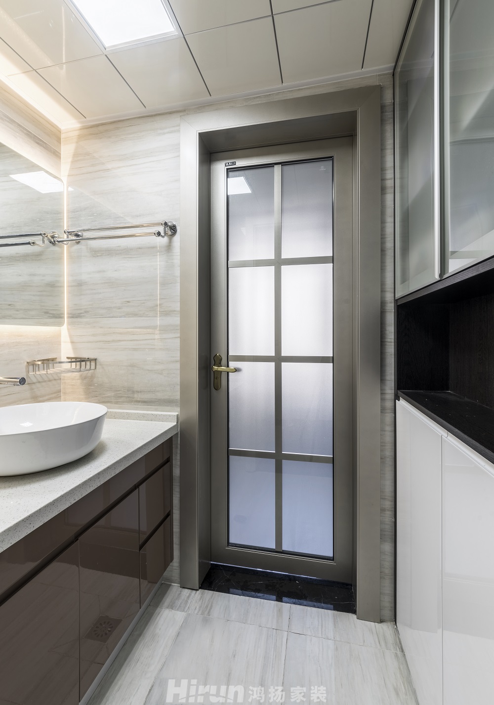 八方小區180㎡雅致現代大平層 裝修案例效果圖-34