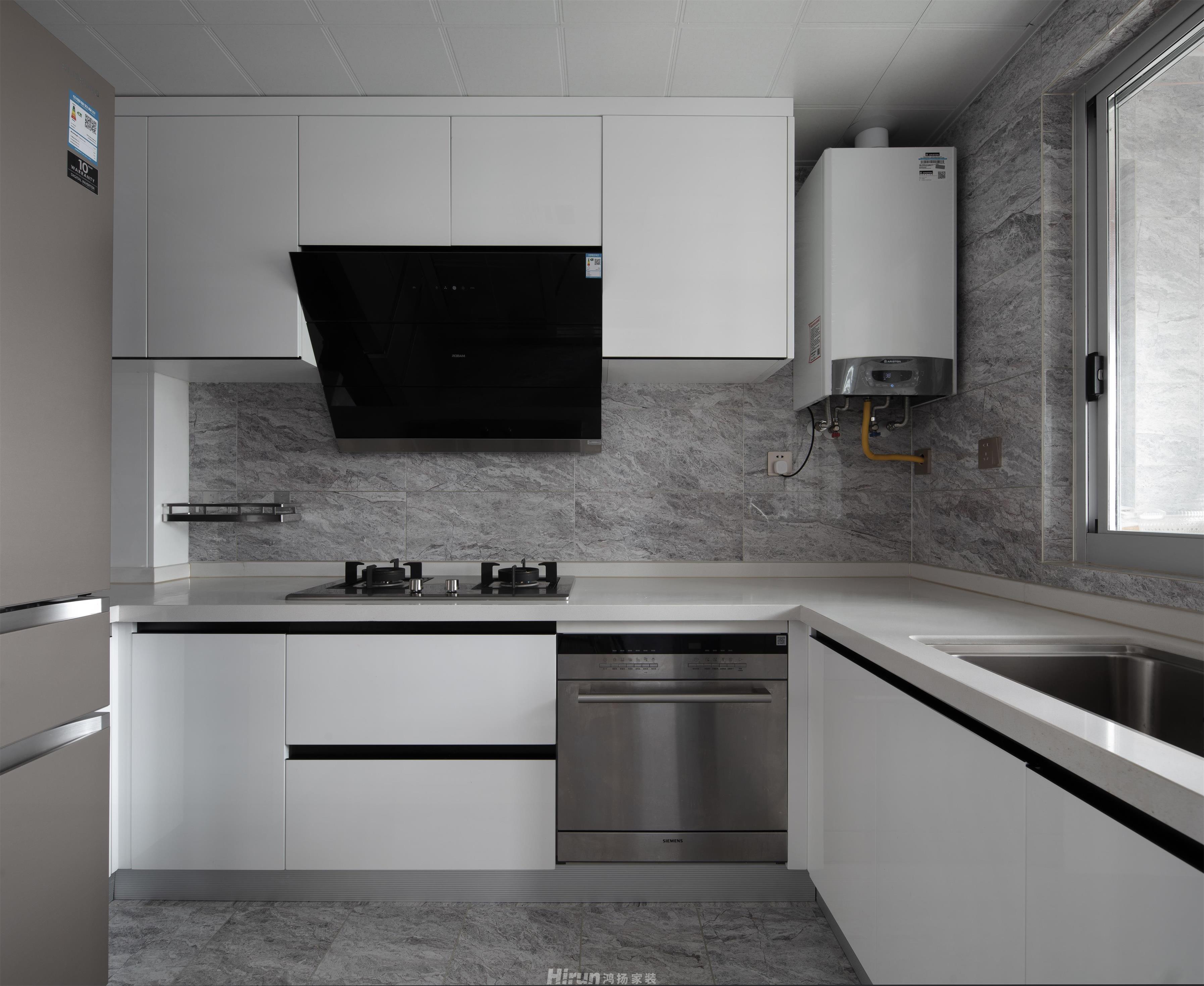 建發中央公園  140㎡新裝飾主義三居室 裝修案例效果圖-SWSY2020-9