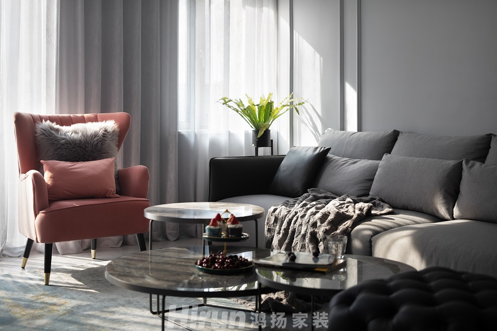 艾美瀟湘260㎡雅致現(xiàn)代大平層 裝修案例效果圖-02