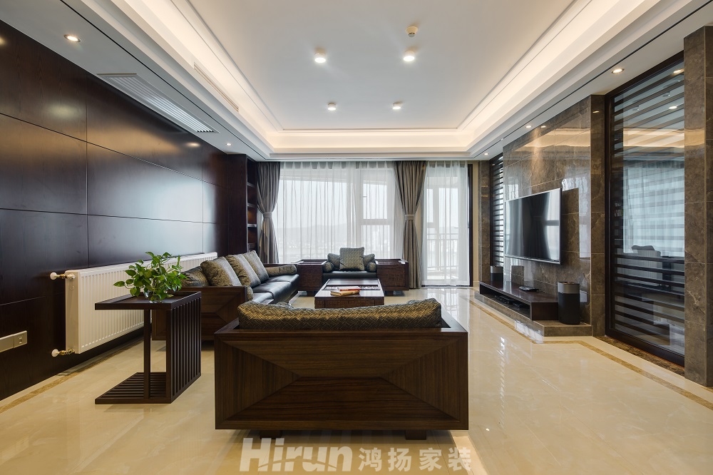 潮宗御苑160㎡寫意木構四居室 裝修案例效果圖-_Q2A5646- (6)