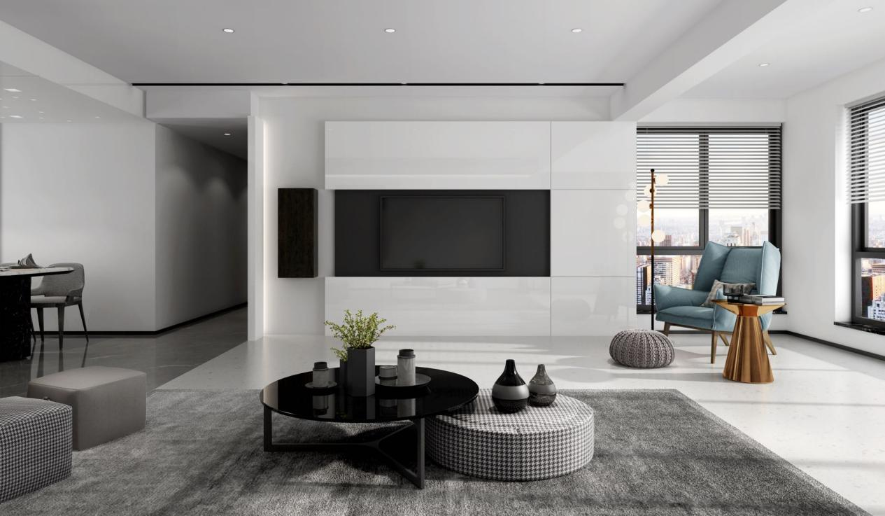 云頂梅溪湖 180㎡雅致現(xiàn)代大平層 裝修案例效果圖-圖片 14