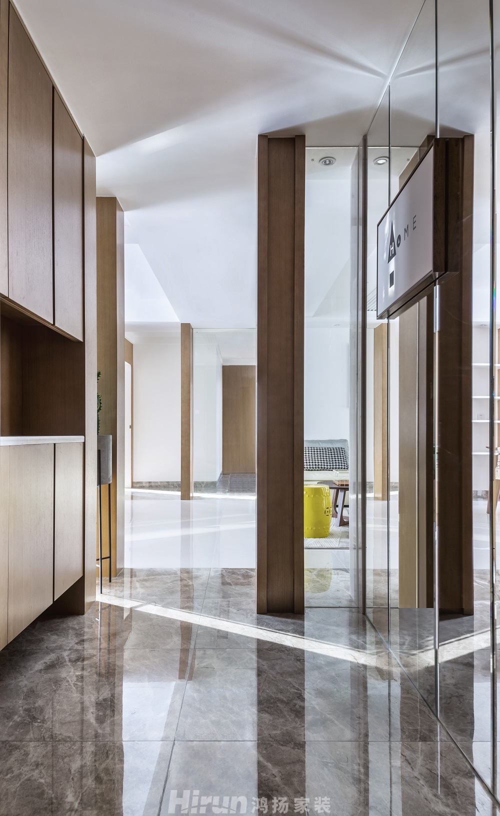 輝煌國際城118㎡北歐之光三居室 裝修案例效果圖-13