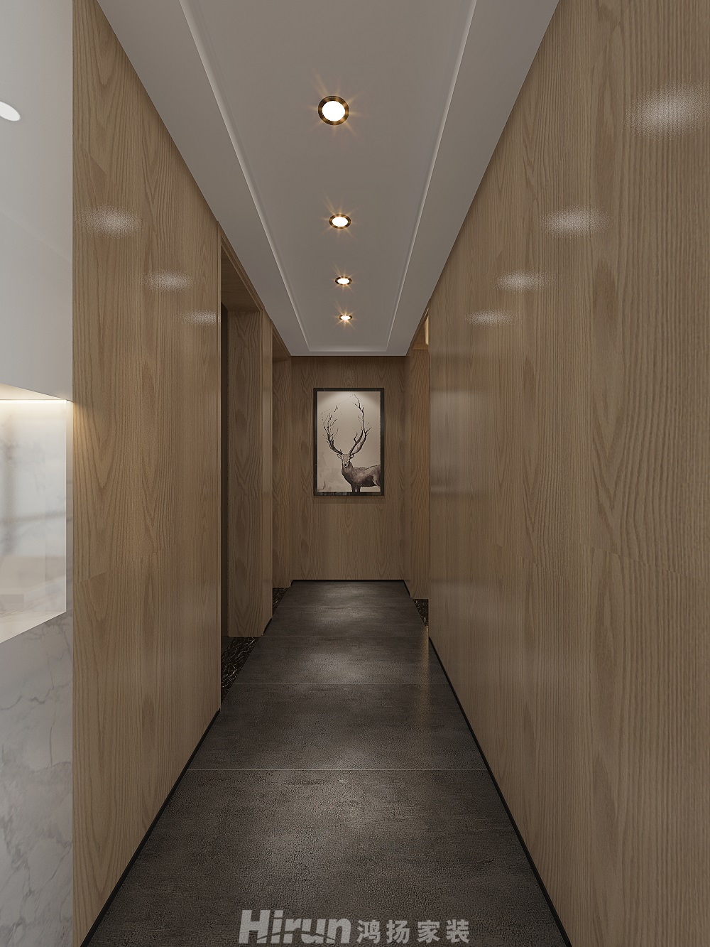 月湖蘭庭180㎡北歐之光大平層 裝修案例效果圖-7