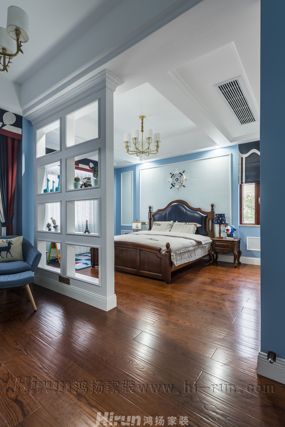 尚峰尚水300㎡歐美香頌別墅 裝修案例效果圖-副本 (29)