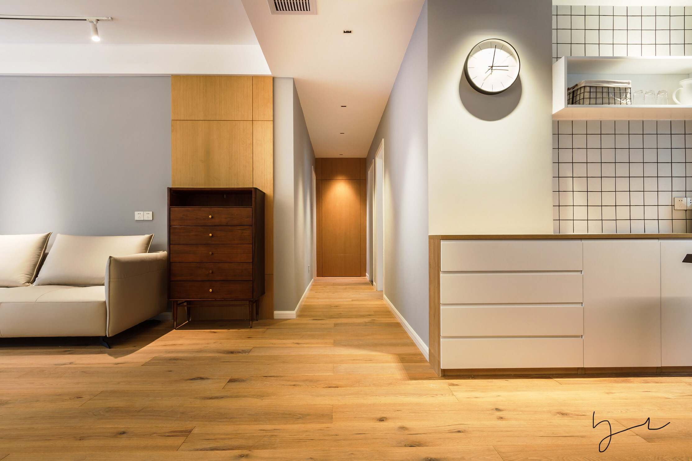 五礦萬境園150㎡北歐之光四居室 裝修案例效果圖-3